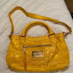 Gianni Bini Yellow Handbag 13” W x 8” D